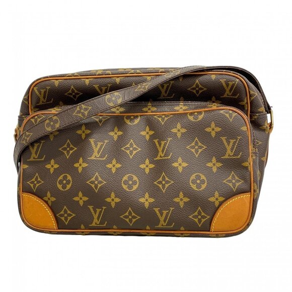 LOUIS VUITTON Authentic Brown Monogram Shoulder Bag